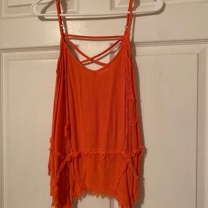 Hollister Distressed Tank Top